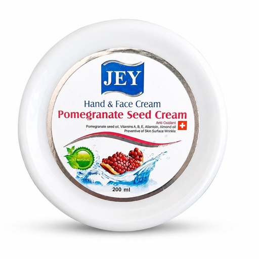 کرم دست و صورت Jey مدل Pomegranate Seed Oil حجم 200ml 