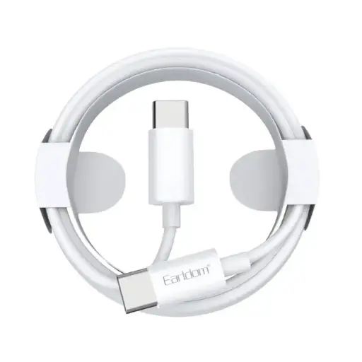 کابل Earldom مدل EC-166c PD60W USB-C 1m طول