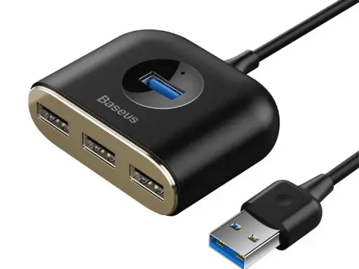 هاب 4 پورت Baseus سری USB 3.0 مدل CAHUB-AY01